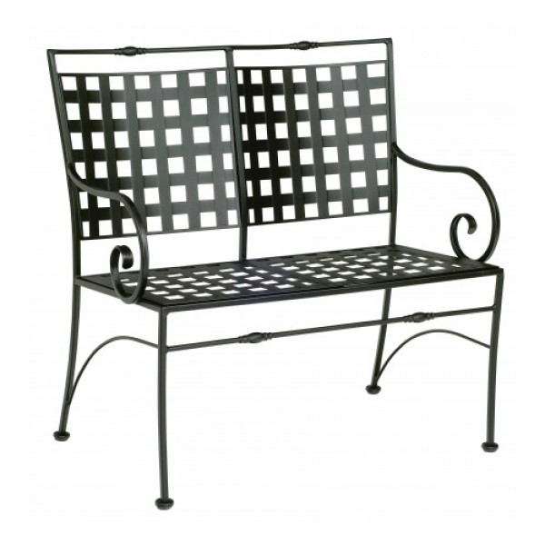 Wrought Iron Hospitality Benches Sheffield Bench